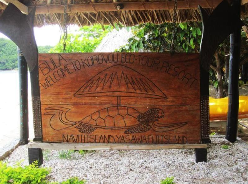 Korovou Eco Lodge Naviti Island Exteriör bild
